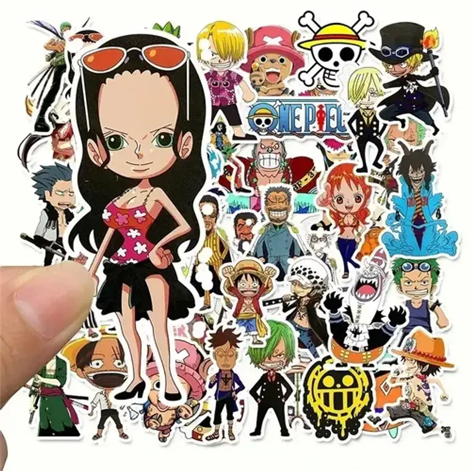 One Piece - Set De 50 Stickers / Calcomanias 5