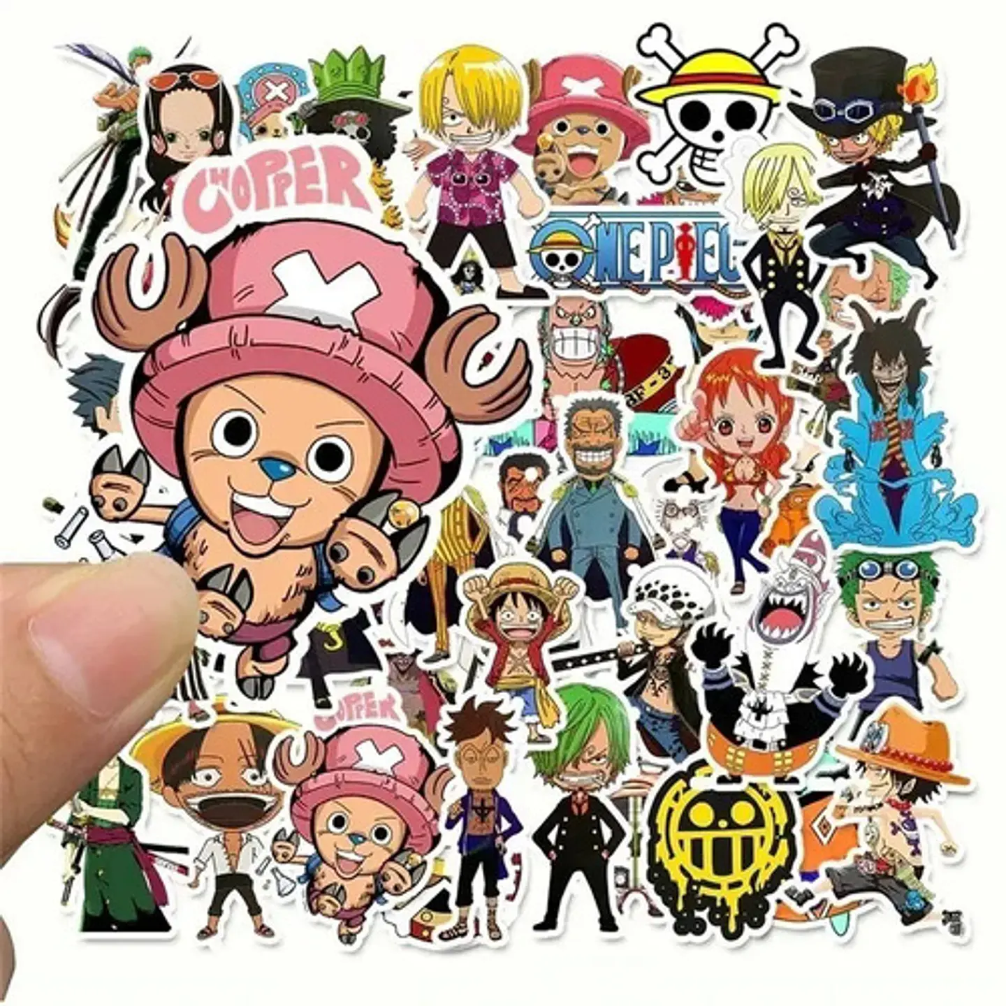 One Piece - Set De 50 Stickers / Calcomanias 6