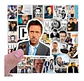 Doctor House Set De 50 Stickers / Calcomanias / Pegatinas - Miniatura 2
