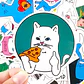 Gato Ripndip - Set De 50 Stickers / Calcomanias - Miniatura 4