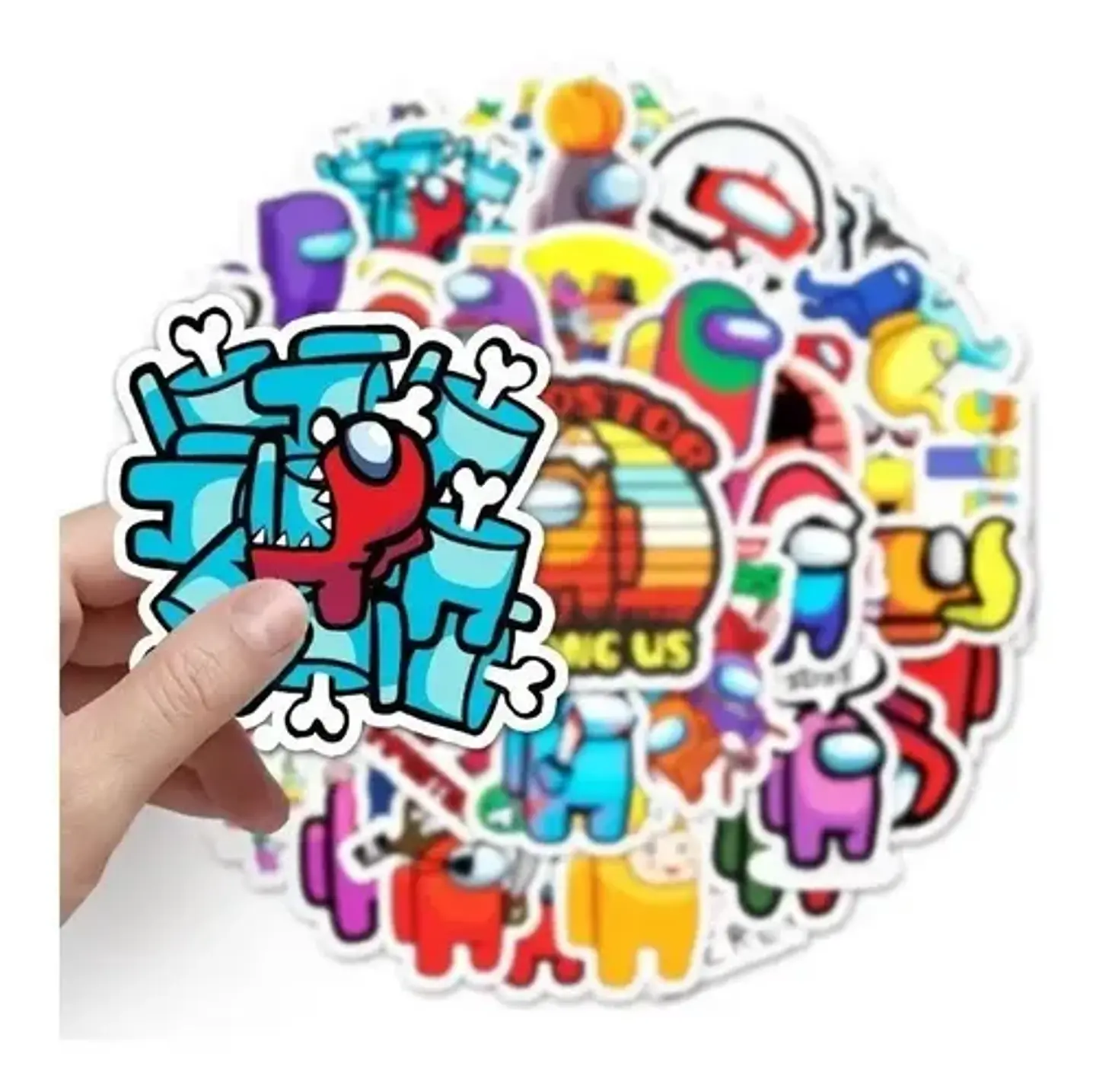 Among Us - Set 50 Stickers / Calcomanias / Pegatinas 2