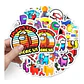 Among Us - Set 50 Stickers / Calcomanias / Pegatinas - Miniatura 3