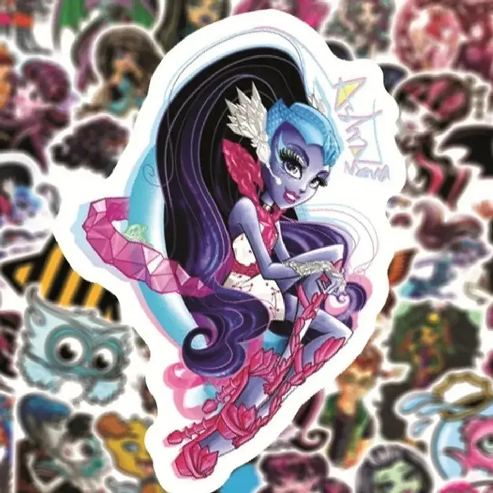 Monster High - Set 50 Stickers / Calcomanias / Pegatinas 2
