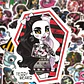 Monster High - Set 50 Stickers / Calcomanias / Pegatinas - Miniatura 3