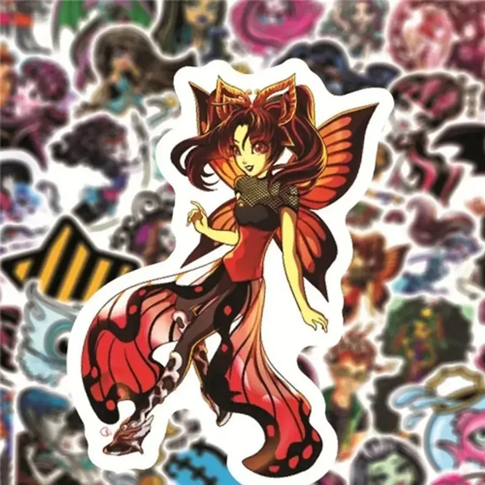 Monster High - Set 50 Stickers / Calcomanias / Pegatinas 4