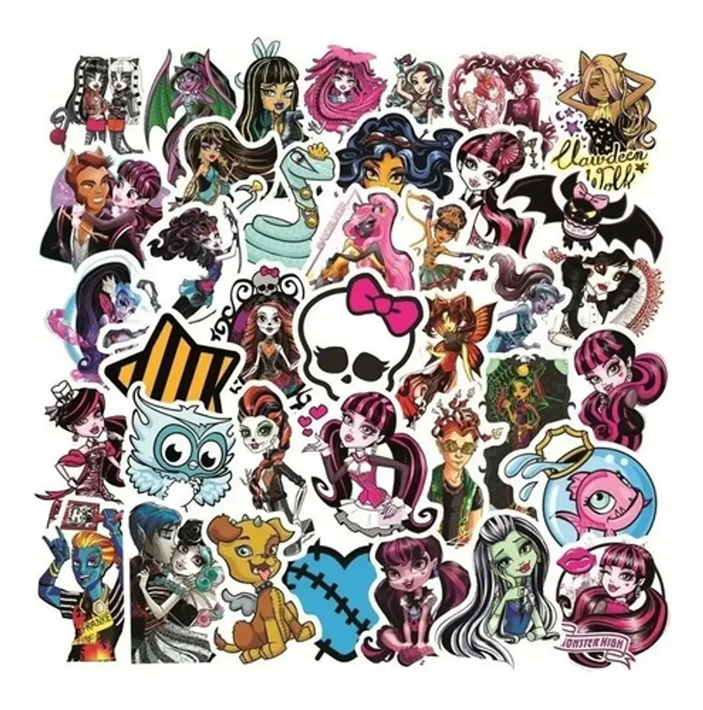 Monster High - Set 50 Stickers / Calcomanias / Pegatinas 5