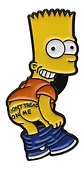 Pins Bart Simpson / Los Simpson / Broches Metálicos (pines) - Miniatura 1