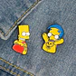 Pins Bart Simpson / Los Simpson / Broches Metálicos (pines) - Miniatura 3