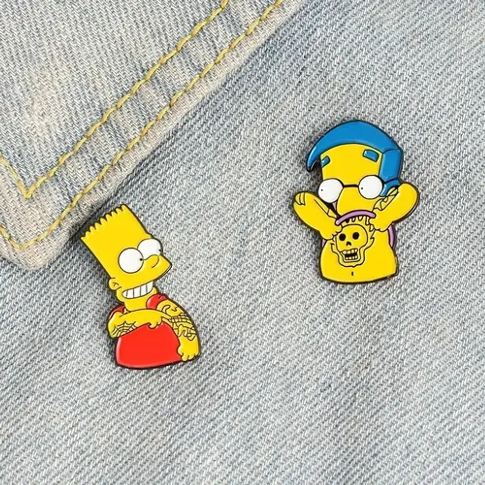 Pins Bart Simpson / Los Simpson / Broches Metálicos (pines) 4