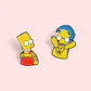 Pins Bart Simpson / Los Simpson / Broches Metálicos (pines) - Miniatura 5