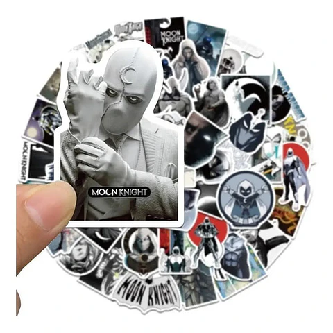 Moon Knight - Set De 50 Stickers / Calcomanias / Pegatinas