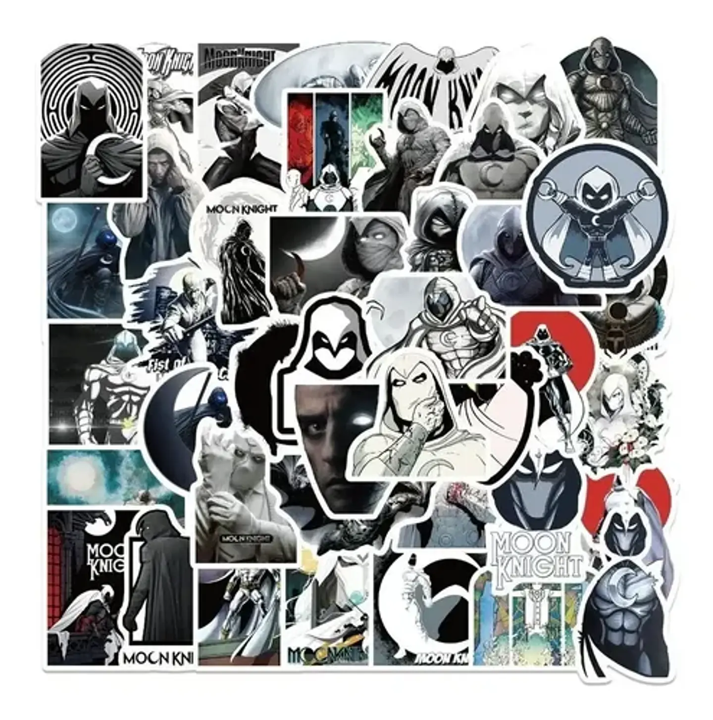 Moon Knight - Set De 50 Stickers / Calcomanias / Pegatinas 3