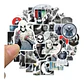 Moon Knight - Set De 50 Stickers / Calcomanias / Pegatinas - Miniatura 4