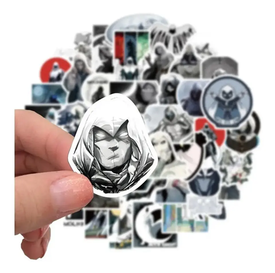 Moon Knight - Set De 50 Stickers / Calcomanias / Pegatinas 5