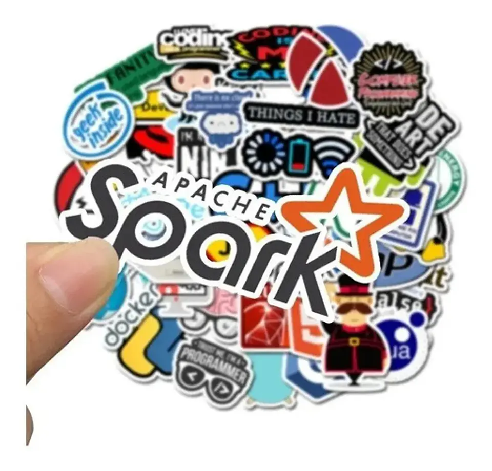 Programador Geek Java - Set De 50 Stickers / Calcomanias 4