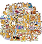Garfield - Set De 50 Stickers / Calcomanias / Pegatinas - Miniatura 1