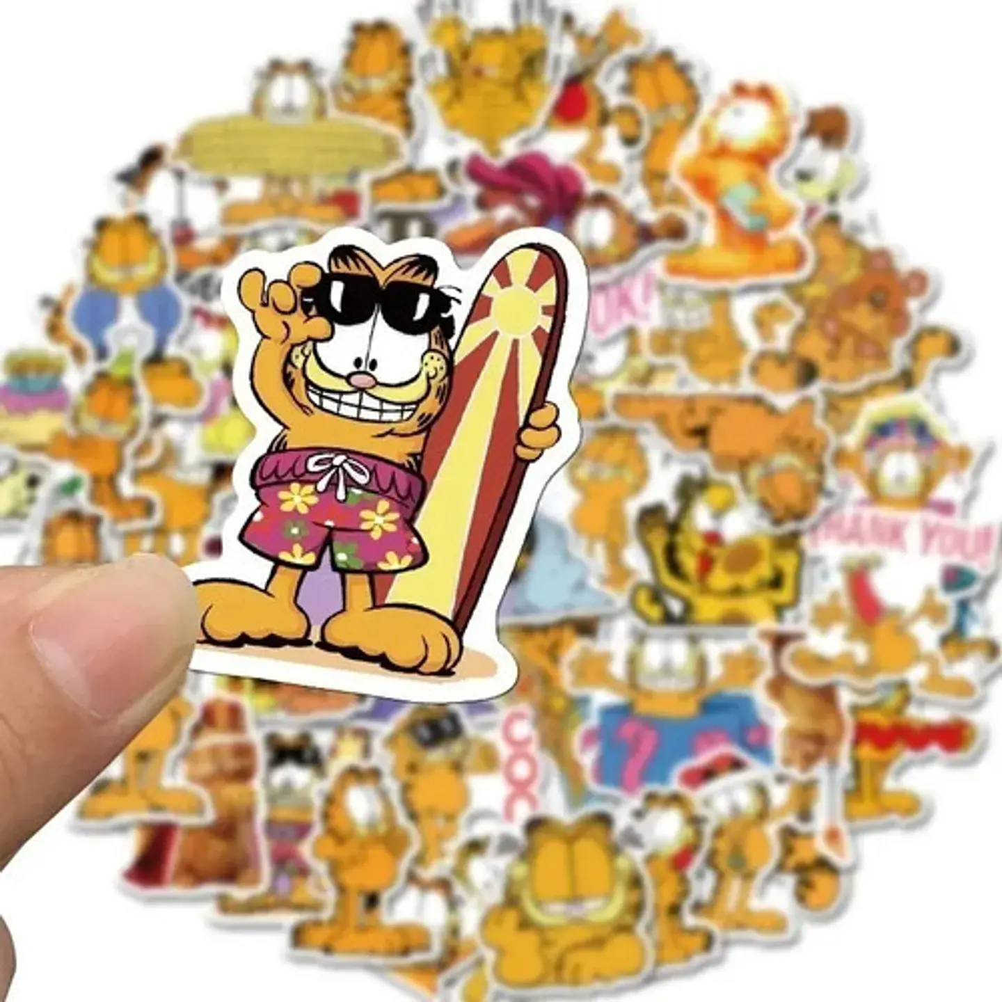 Garfield - Set De 50 Stickers / Calcomanias / Pegatinas 4