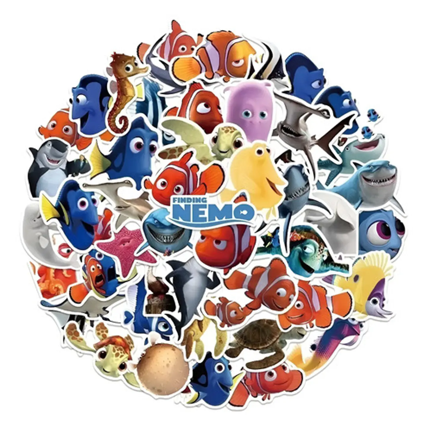 Buscando A Nemo - Set 50 Stickers / Calcomanias / Pegatinas 1