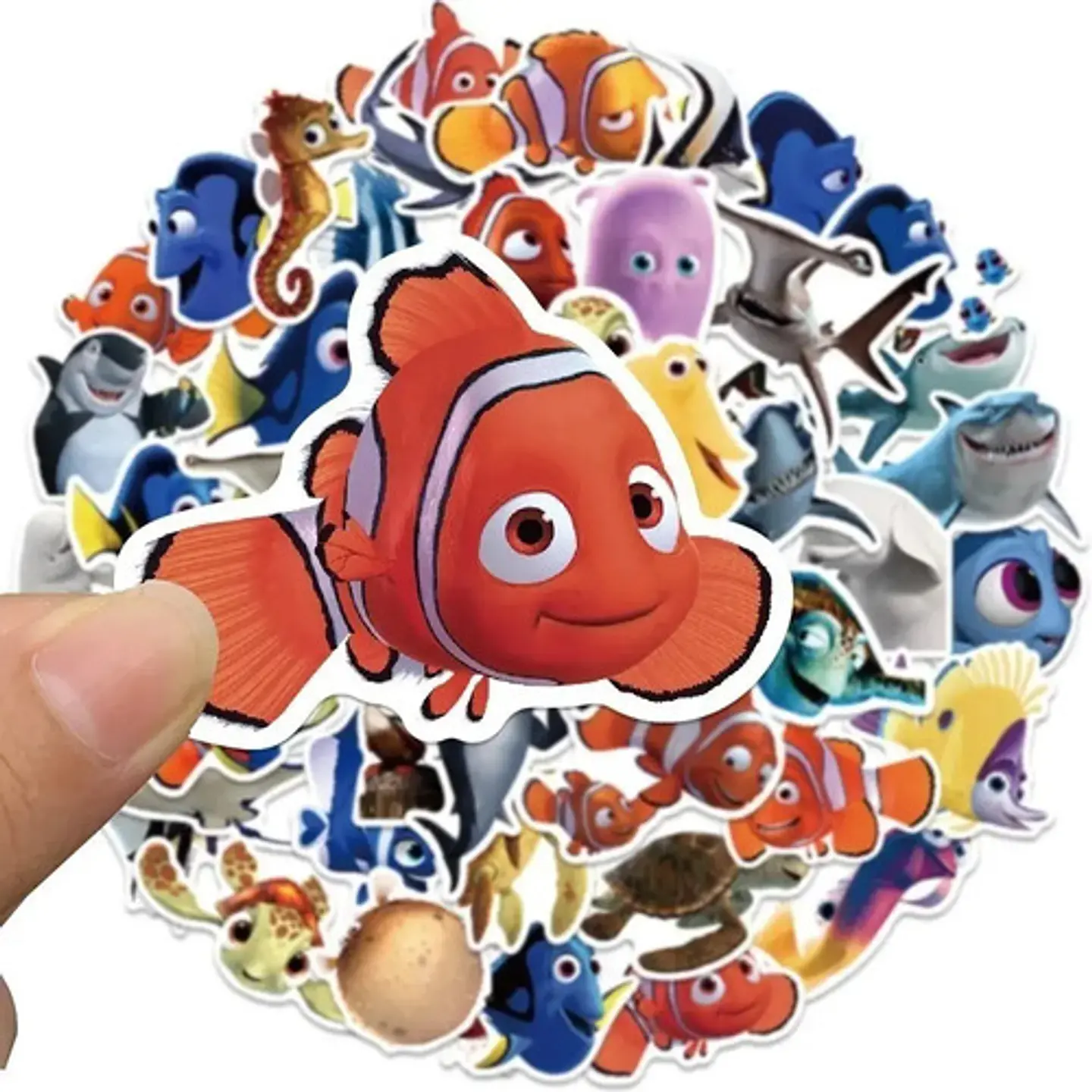 Buscando A Nemo - Set 50 Stickers / Calcomanias / Pegatinas 2
