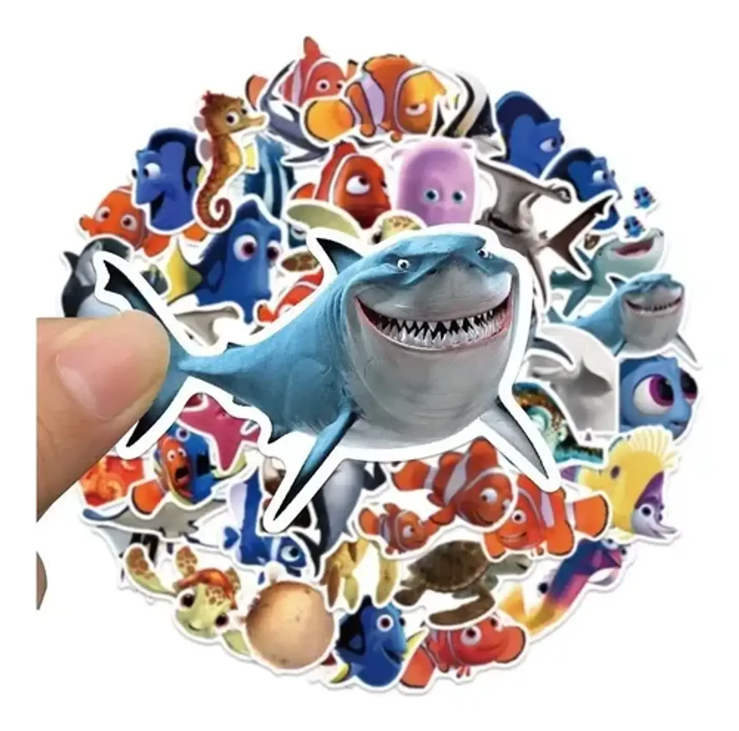 Buscando A Nemo - Set 50 Stickers / Calcomanias / Pegatinas 3
