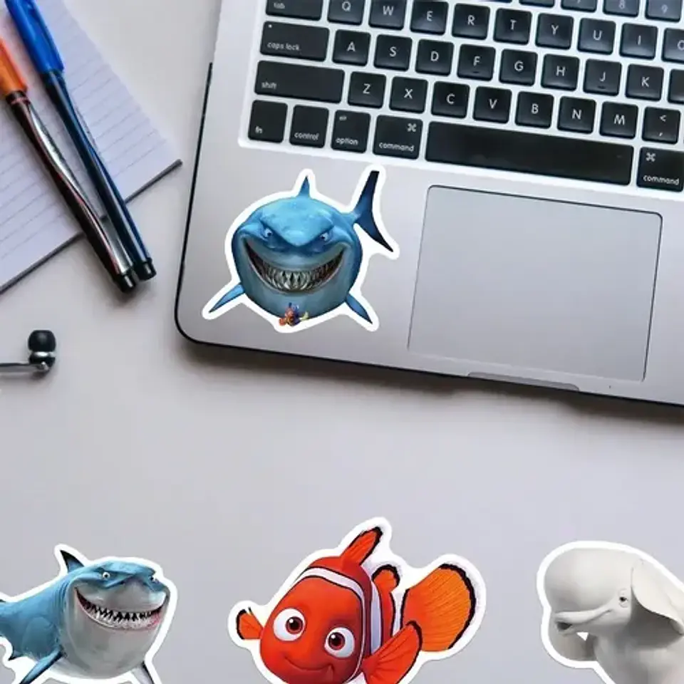 Buscando A Nemo - Set 50 Stickers / Calcomanias / Pegatinas 5