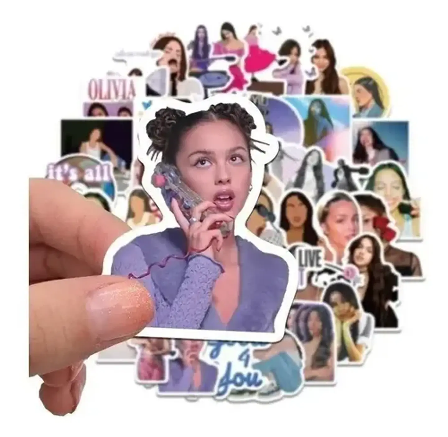Olivia Rodrigo - Set 50 Stickers / Calcomanias / Pegatinas 6