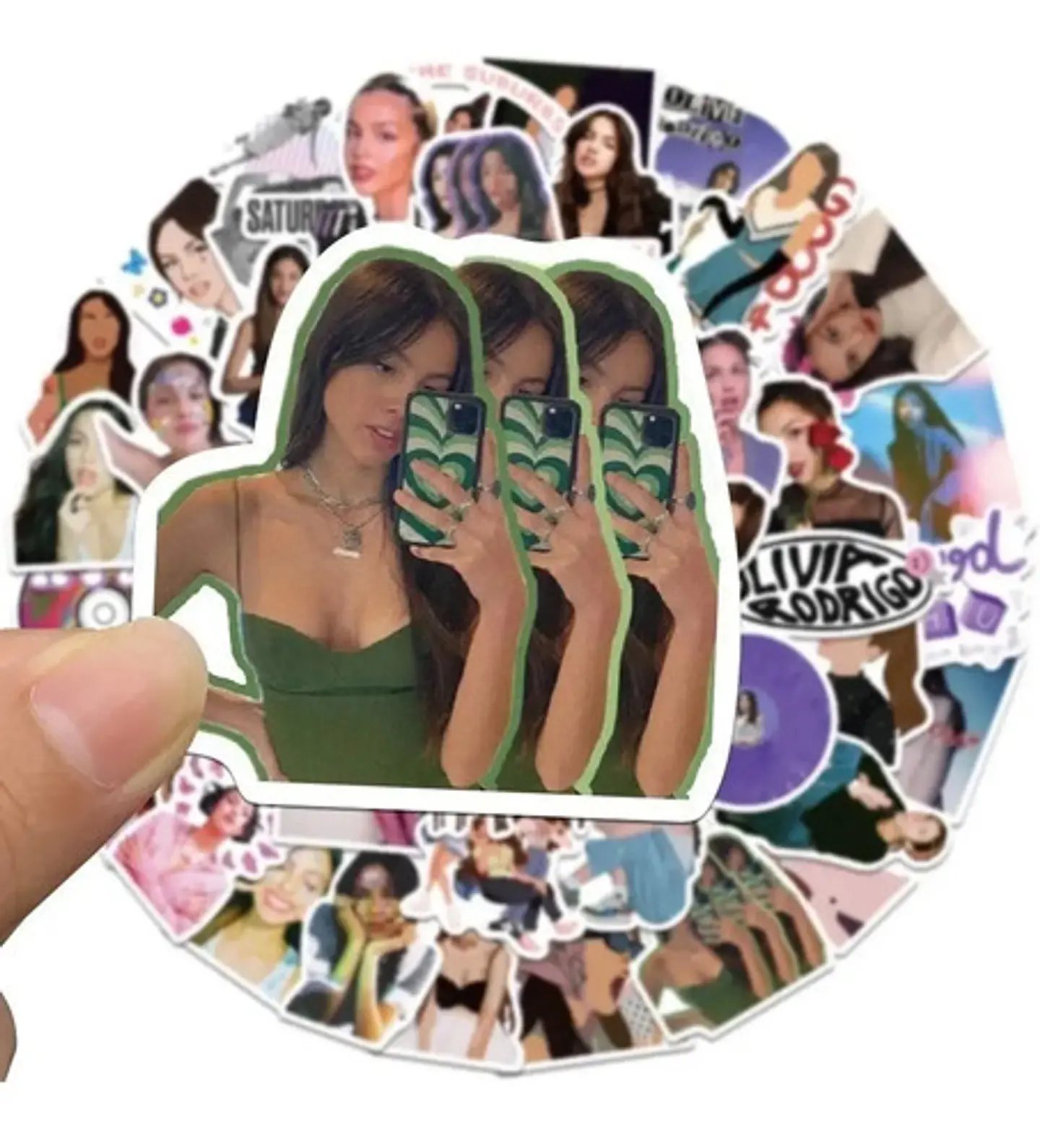 Olivia Rodrigo - Set 50 Stickers / Calcomanias / Pegatinas 8