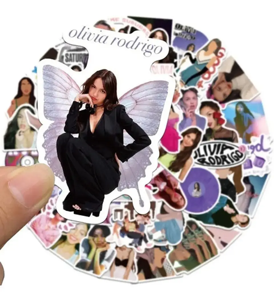 Olivia Rodrigo - Set 50 Stickers / Calcomanias / Pegatinas 10