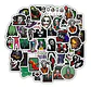 The Joker - Set De 50 Stickers / Calcomanias - Miniatura 1