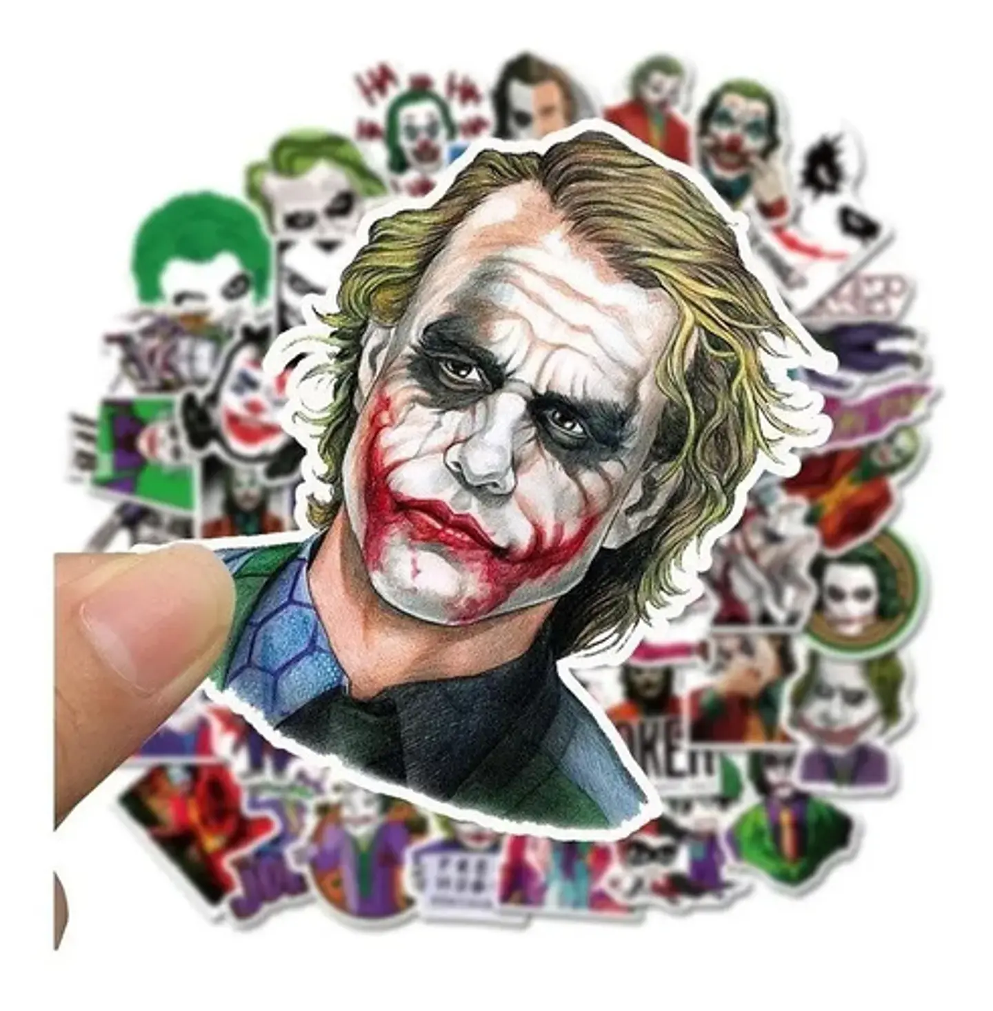 The Joker - Set De 50 Stickers / Calcomanias 2