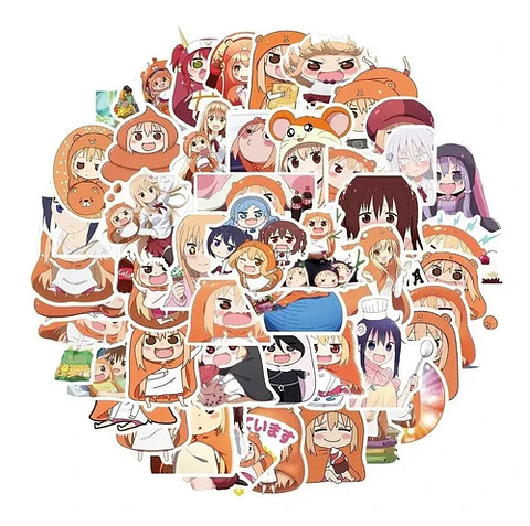 Himouto! Umaru-chan - Set De 50 Stickers / Calcomanias