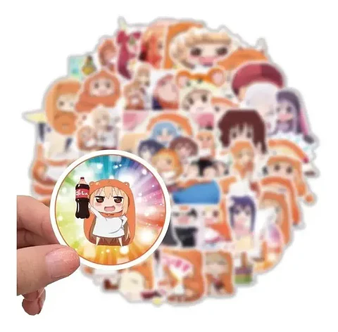 Himouto! Umaru-chan - Set De 50 Stickers / Calcomanias