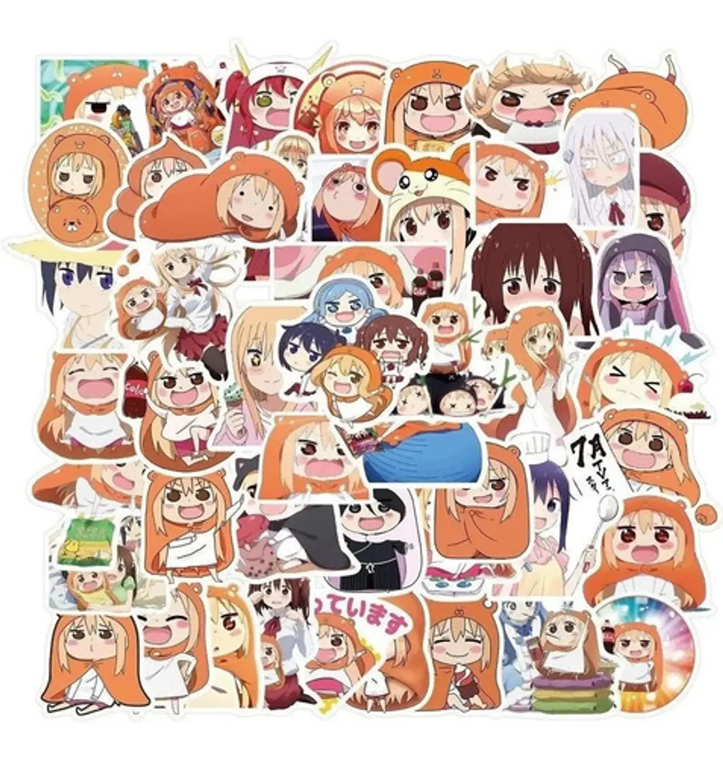 Himouto! Umaru-chan - Set De 50 Stickers / Calcomanias 4