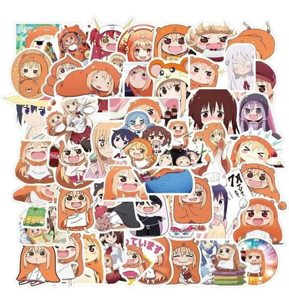 Himouto! Umaru-chan - Set De 50 Stickers / Calcomanias 4