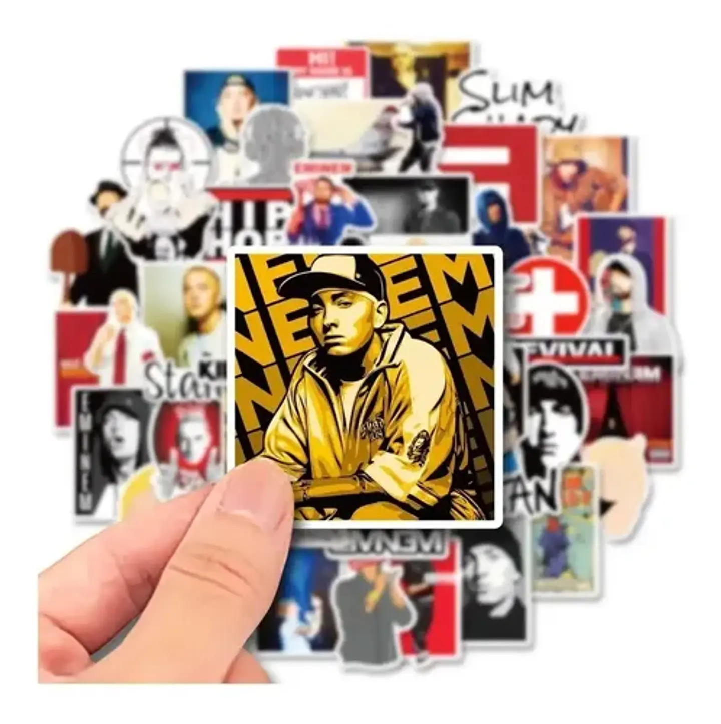Eminem - Set De 50 Stickers / Calcomanias / Pegatinas 2