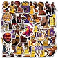 Lebron James - Set De 50 Stickers / Calcomanias / Pegatinas - Miniatura 3