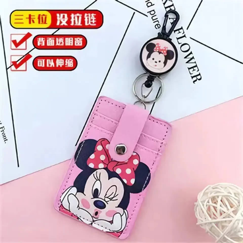 Monedero Y Tarjetero Disney / Minnie Mouse 4