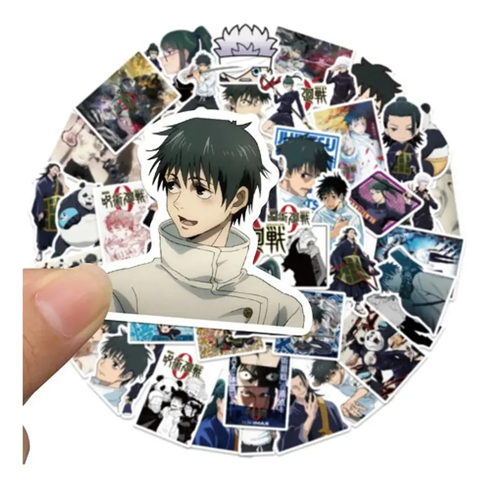 Jujutsu Kaisen - Set 50 Stickers / Calcomanias / Pegatinas 2