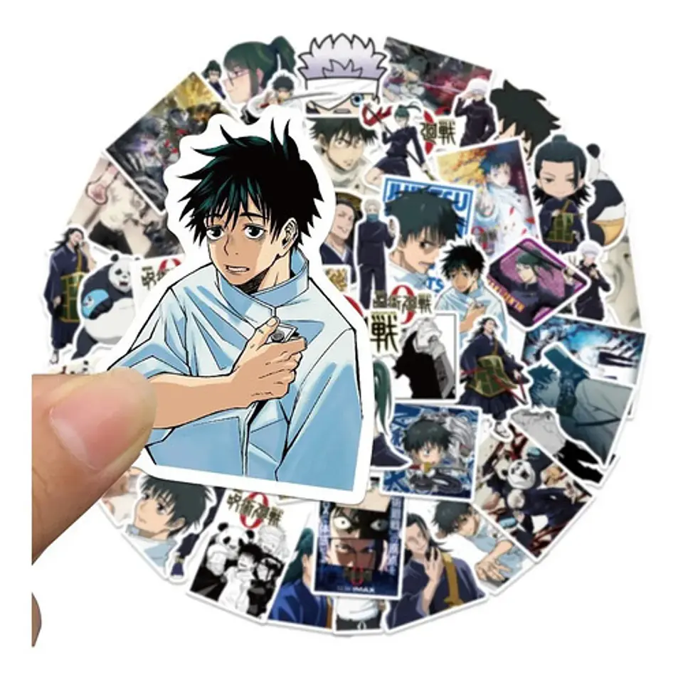 Jujutsu Kaisen - Set 50 Stickers / Calcomanias / Pegatinas 4