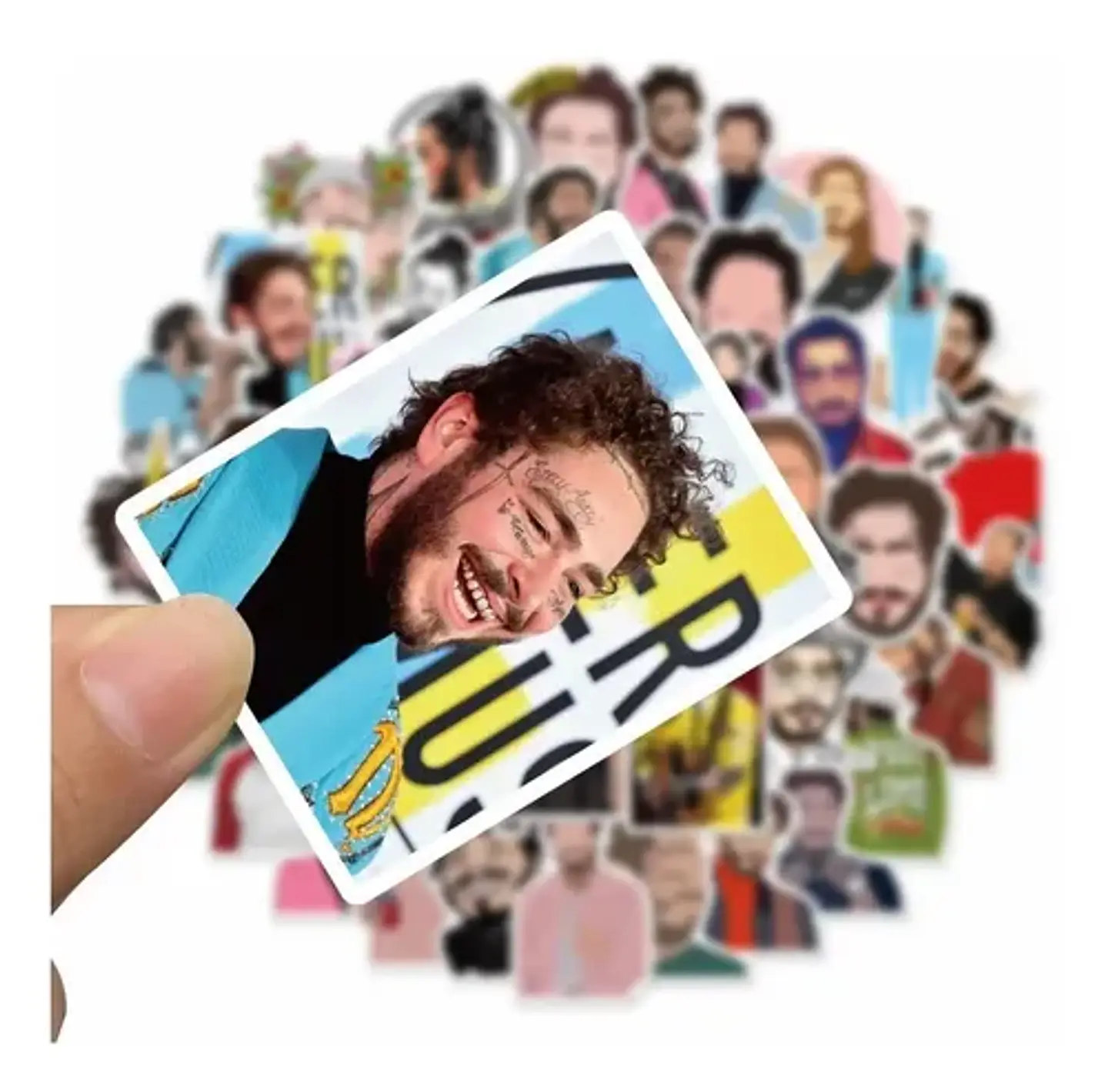 Post Malone - Set De 50 Stickers / Calcomanias / Pegatinas 2