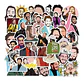 Post Malone - Set De 50 Stickers / Calcomanias / Pegatinas - Miniatura 4