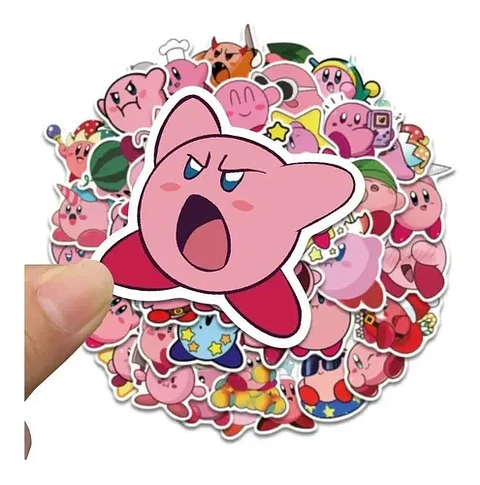 Kirby - Set 50 Stickers / Calcomanias / Pegatinas