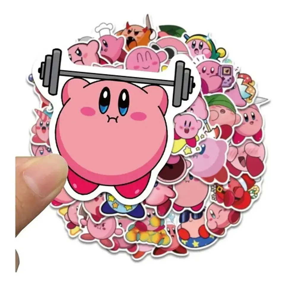 Kirby - Set 50 Stickers / Calcomanias / Pegatinas 4