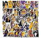 Kobe Bryant - Set De 50 Stickers / Calcomanias / Pegatinas - Miniatura 5