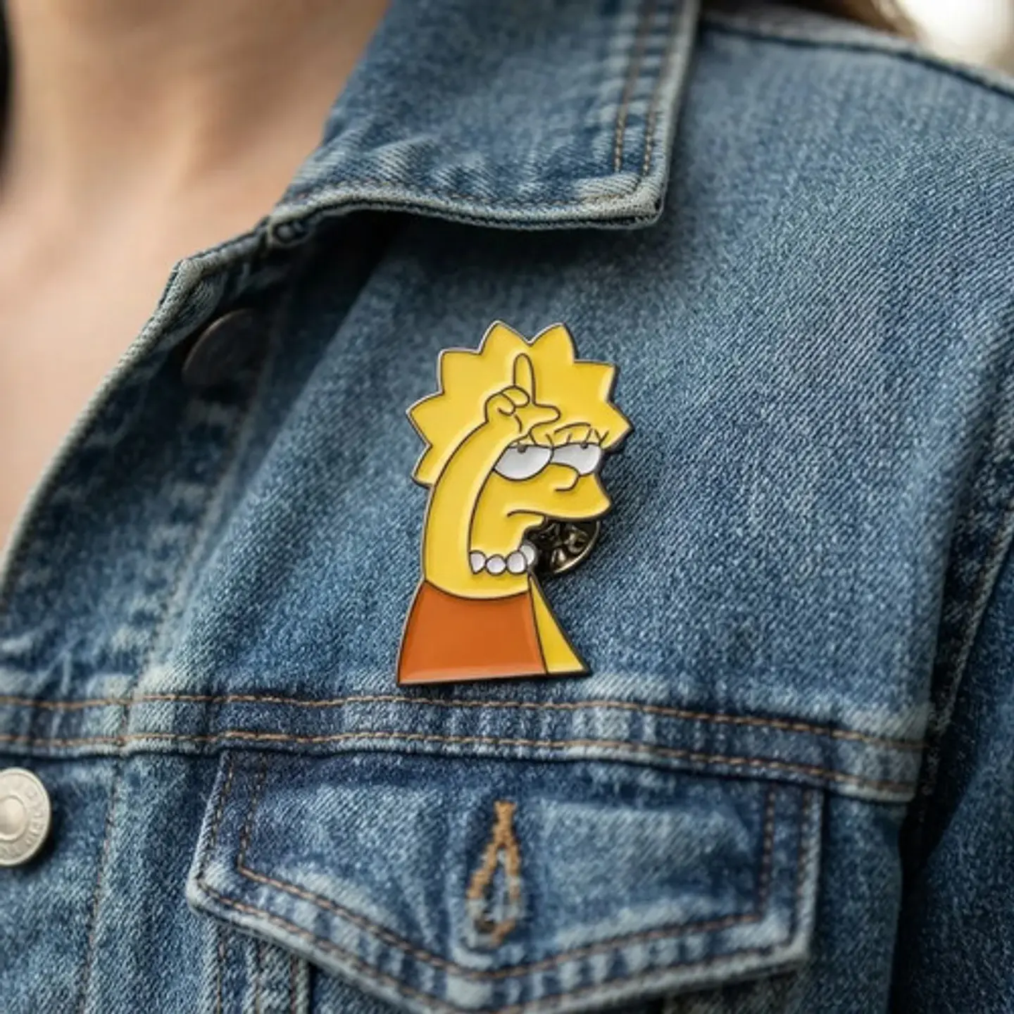 Pins Lisa Simpson / Los Simpson / Broches Metálicos (pines) 3