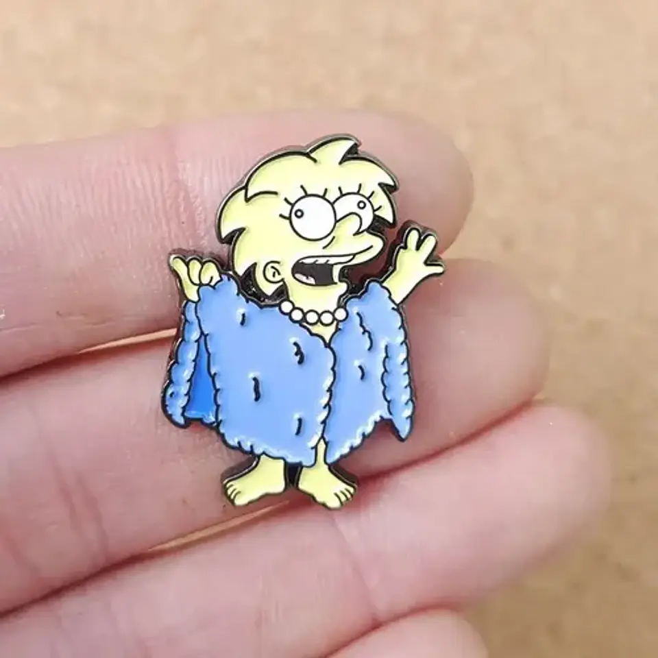 Pins Lisa Simpson / Los Simpson / Broches Metálicos (pines) 9