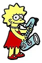 Pins Lisa Simpson / Los Simpson / Broches Metálicos (pines) - Miniatura 13