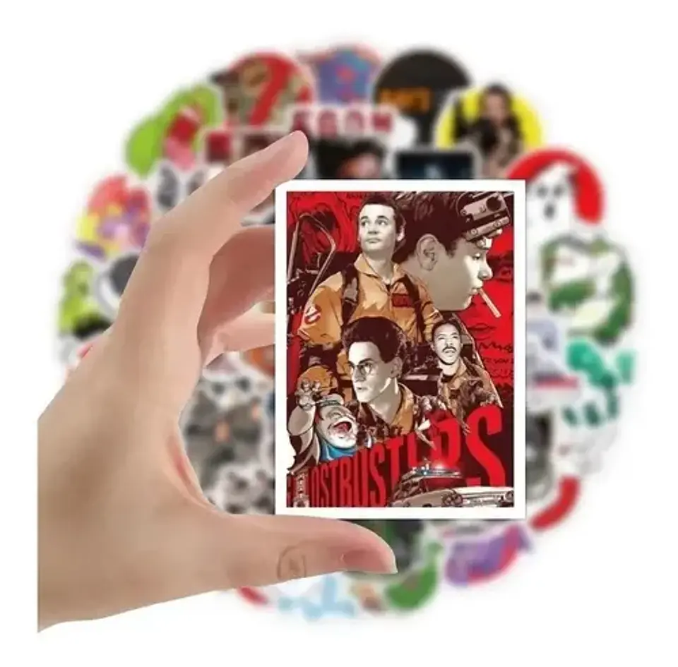 Ghostbusters - Set De 50 Stickers / Calcomanias / Pegatinas 4