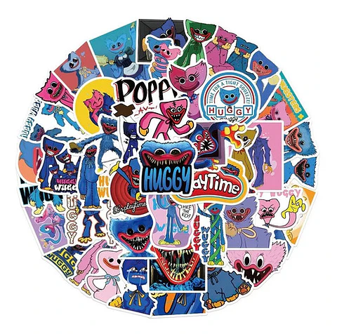 Poppy Playtime - Set 50 Stickers / Calcomanias / Pegatinas