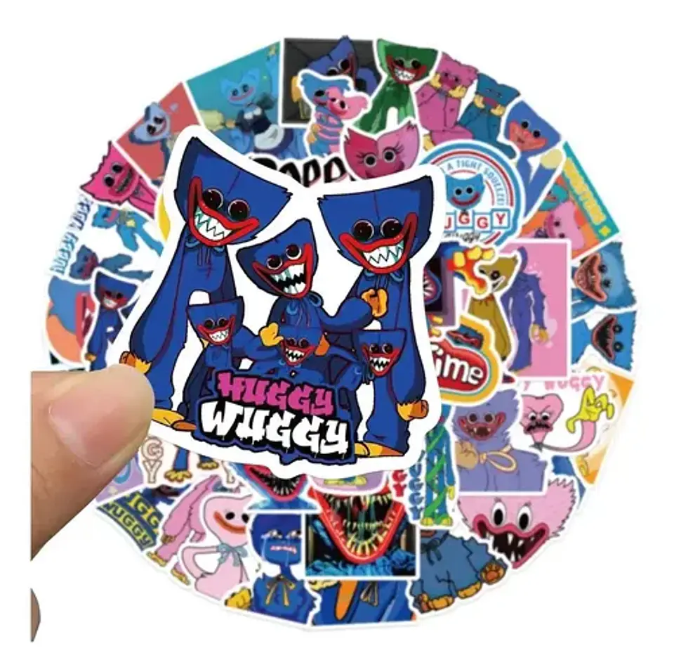Poppy Playtime - Set 50 Stickers / Calcomanias / Pegatinas 3